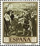 Spain 1958 Velazquez 50 CTS Olive Brown Edifil 1240. España 1958 1240. Subida por susofe